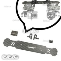 Tarot Carbon Three Axle Gimbal Double Mount Kit For GoPro / FLIR Camera - TL3T11