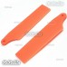 2 Pcs 450 PRO V3 Tail Rotor Blade For Trex T-Rex Helicopter Orange - TL45035-04