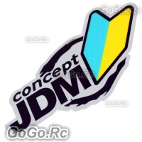 JDM Concept Sticker Decal JDM Drift Racing 75mmx120mm - CSJ004