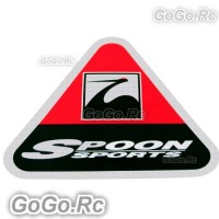 SPOON Sports Sticker Decal JDM Racing Car 89mmx100mm - CSS005