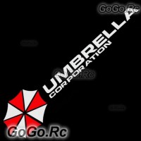 Umbrella Corporation Resident Evil Hive Decal Sticker 70mm x 250mm (CSU001WR)