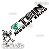 Tein Master Shop Sticker Decal Emblem Black 95mmx250mm - CST002BG