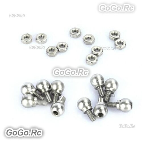 10 Pcs TAROT Linkage Ball Hardware Bag For Gaui X3 450 RC Helicopter - TL3X005